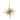 6" Gold Glitter Star Ornament