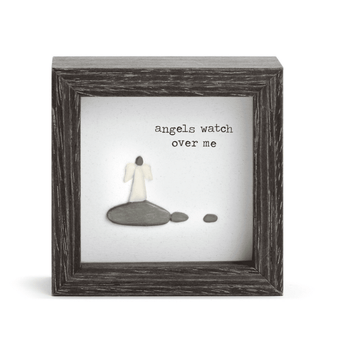 "Angels Watch Over Me" Shadow Box