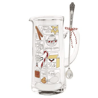 Eggnog Pitcher Set