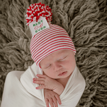 Ily Bean Nursery Hat-Striped Best Gift Ever