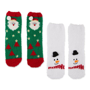 Sock Gift Set - Santa & Snowman